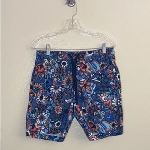 NWT MENS ONIA THE CHARLES FLORAL SWIM SHORTS